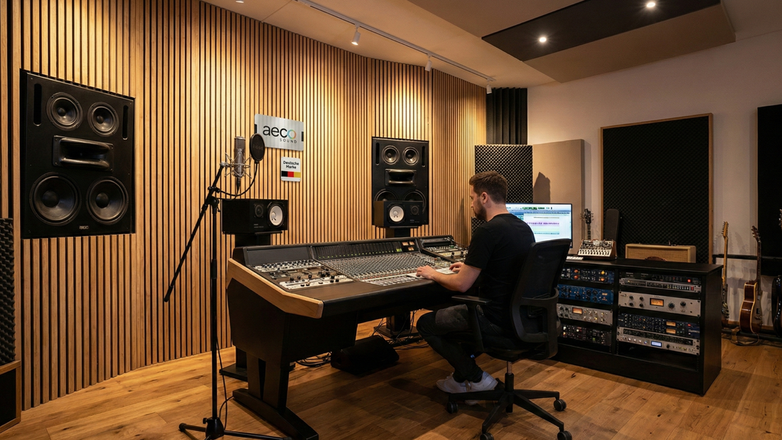 Holz als schallabsorbierendes Material