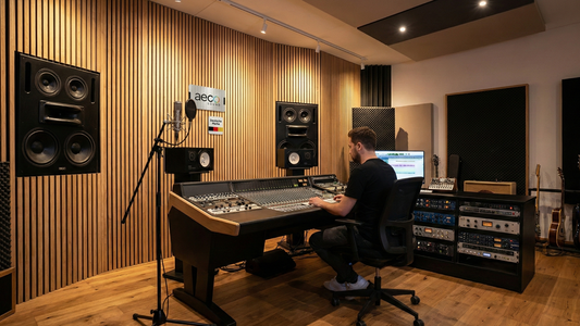 Holz als schallabsorbierendes Material