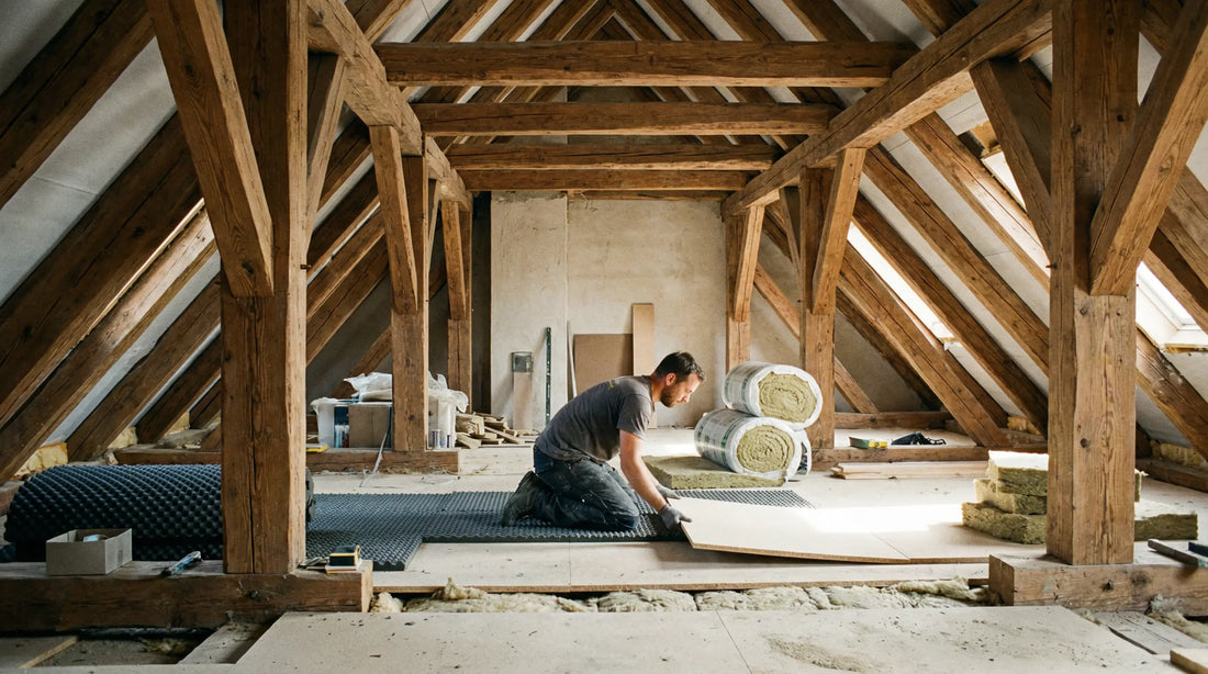 Holzbalkendecke schalldämmen: Anleitung für den Altbau