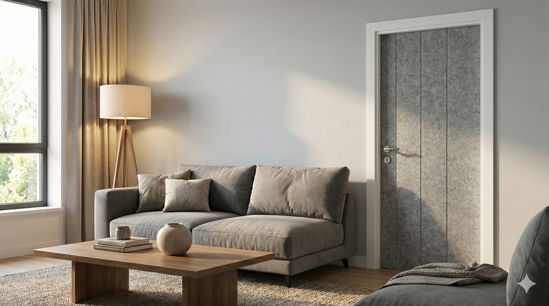 Selbstklebende Schalldämmung für Türen: Einfach & effektiv